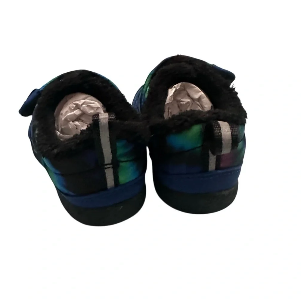 Keen Kids' Tie-Dye Blue Slip-On Slippers